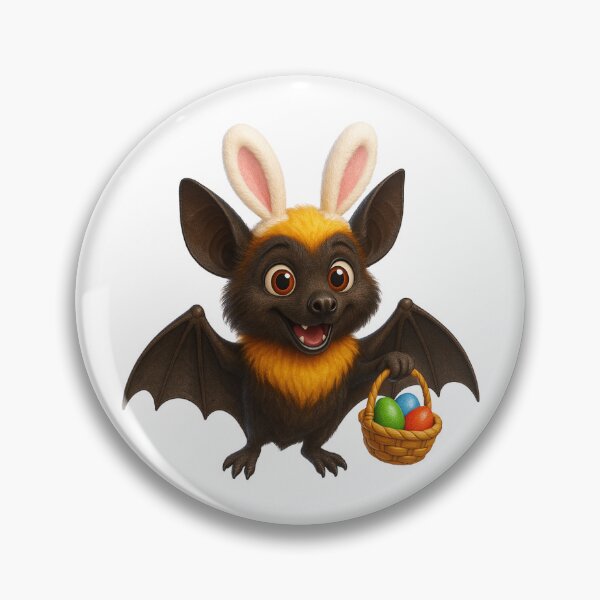 Item preview, Easter Golden Crowned Flying Fox designed and sold by Sillytoe.