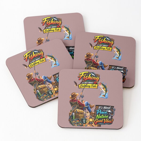 Item preview, Fishing is not about catching fish  designed and sold by Kenaj.