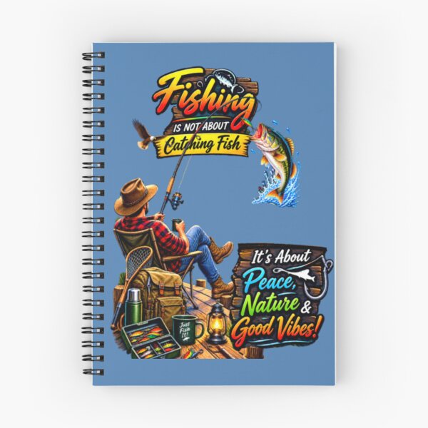 Item preview, Fishing is not about catching fish  designed and sold by Kenaj.