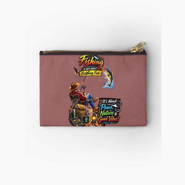 Item preview, Fishing is not about catching fish  designed and sold by Kenaj.