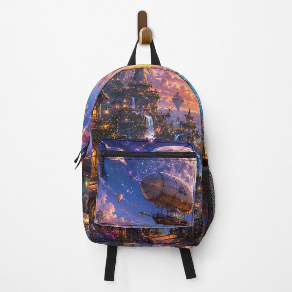 Item preview, Cozy Camper Van Cosmic Fantasy Sunset Art designed and sold by Herodestroyer.