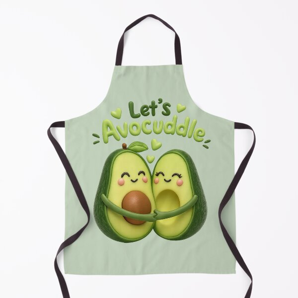 Item preview, Cute Let's Avocuddle | Kawaii Avocado Love Pun Art designed and sold by Moons Studio.