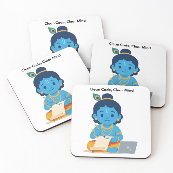 Item preview, clean code clear mind | Developer Sticker | Programming Tech Humor designed and sold by BhaktiByte.