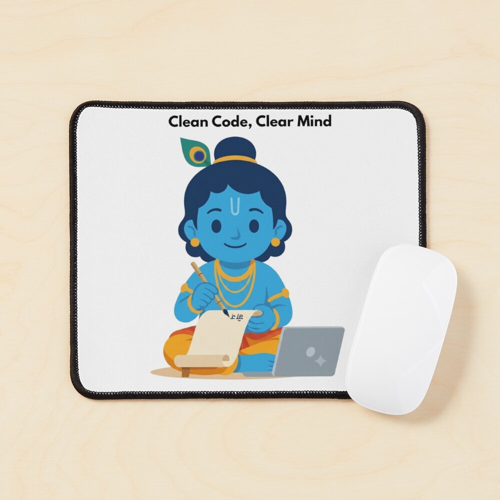 Item preview, Mouse Pad designed and sold by BhaktiByte.