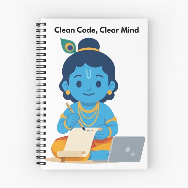 Item preview, clean code clear mind | Developer Sticker | Programming Tech Humor designed and sold by BhaktiByte.