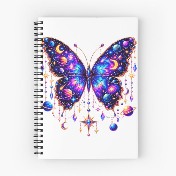 Item preview, Celestial Galaxy Butterfly with Planets designed and sold by TinyWeird.