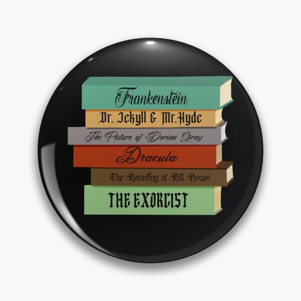 Item preview, Spooky Books designed and sold by Knittyruby.