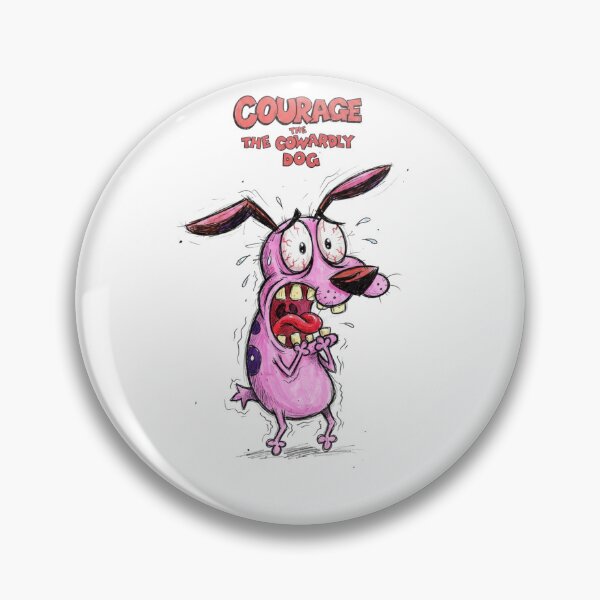 Item preview, Courage the Cowardly Dog Scared Sketch Illustration designed and sold by FreakToons.