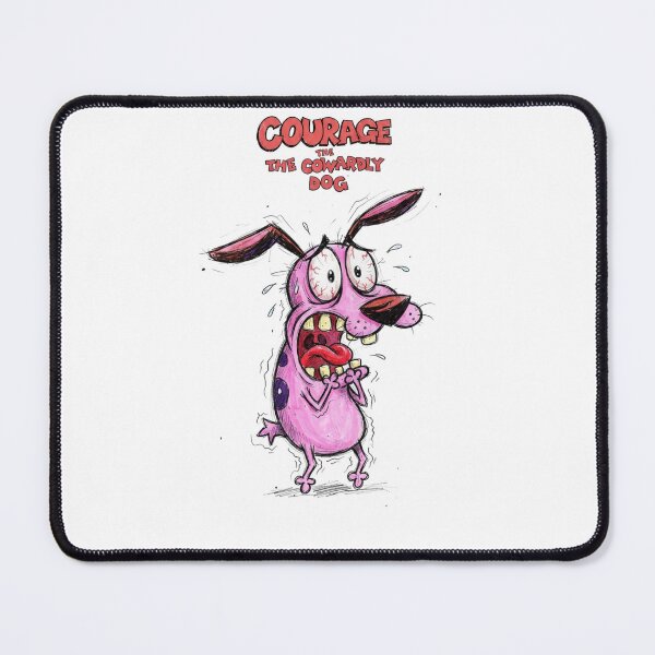 Item preview, Courage the Cowardly Dog Scared Sketch Illustration designed and sold by FreakToons.