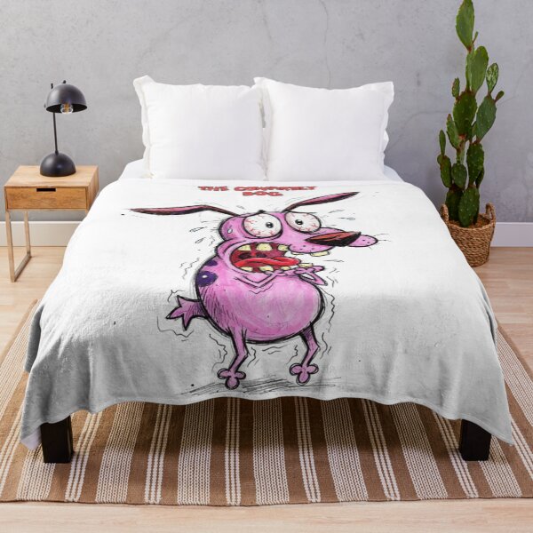 Item preview, Courage the Cowardly Dog Scared Sketch Illustration designed and sold by FreakToons.