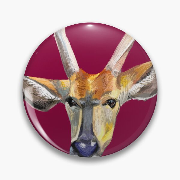 Item preview, Nyala Antelope Digital Painting designed and sold by Static.Alien.