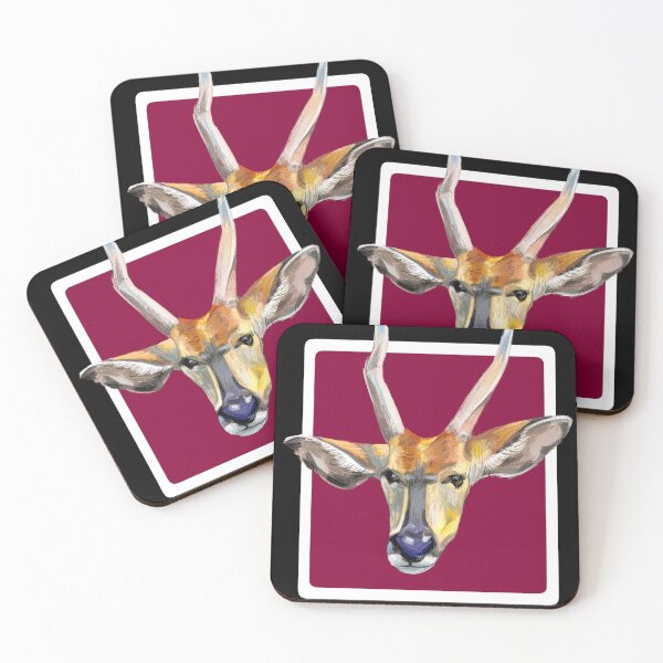 Artikelvorschau, Digitale Malerei der Nyala-Antilope entworfen und verkauft von Static.Alien.