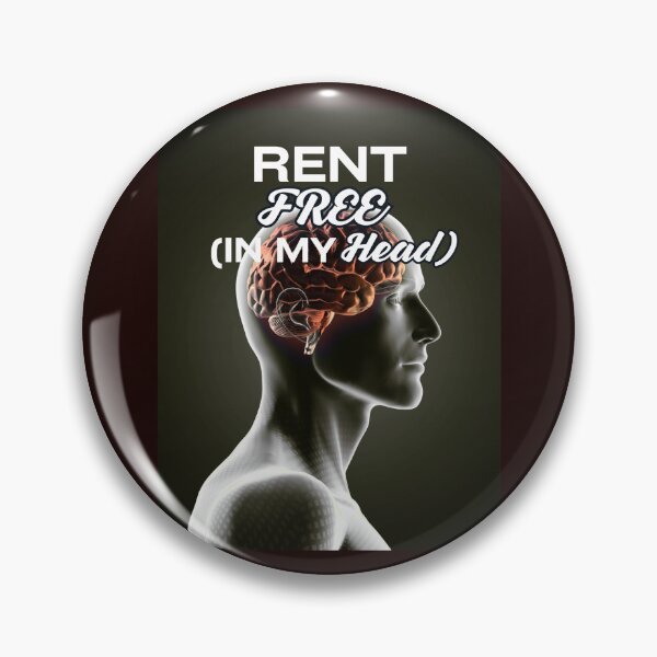 Item preview,  Joking about overthinking and intrusive thoughts designed and sold by suespak.
