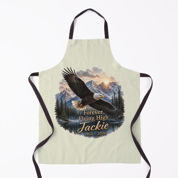 Item preview, Jackie Bald Eagle Memorial Forever Flying High 2012 2026 Big Bear Eagle Cam Tribute Eagle Remembrance designed and sold by Kovav.