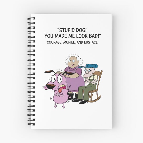 Item preview, Courage the Cowardly Dog Muriel and Eustace Cartoon Art designed and sold by FreakToons.