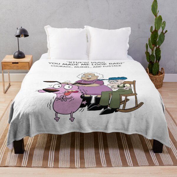 Item preview, Courage the Cowardly Dog Muriel and Eustace Cartoon Art designed and sold by FreakToons.