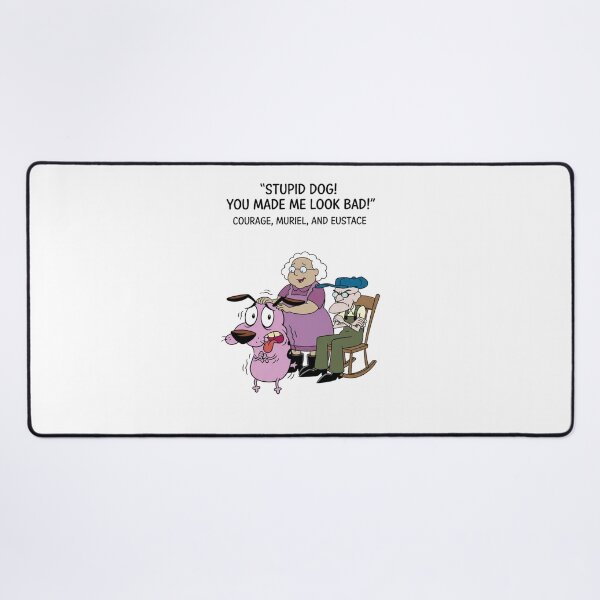 Item preview, Courage the Cowardly Dog Muriel and Eustace Cartoon Art designed and sold by FreakToons.