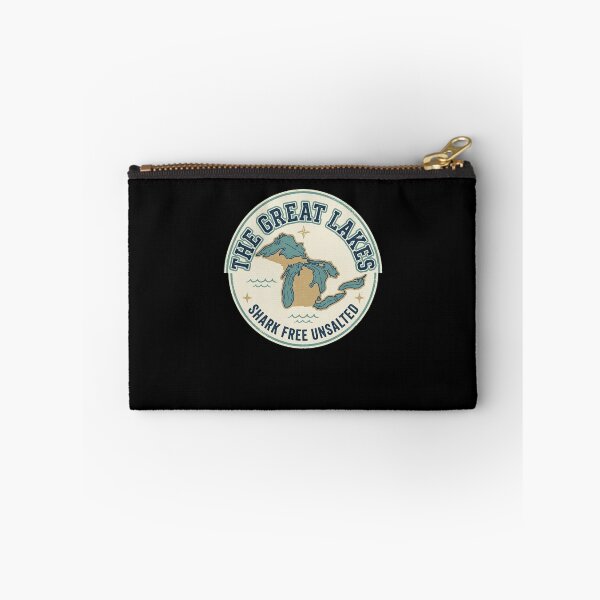 Item preview, The Great Lakes Shark Free Unsalted Freshwater Map designed and sold by snowry.