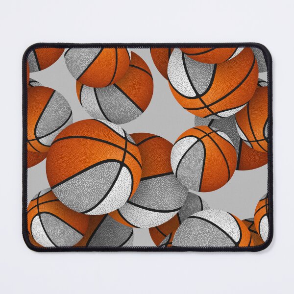 Item preview, Stylized basketballs with gray white accent panels designed and sold by katzdzynes.