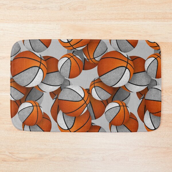 Item preview, Stylized basketballs with gray white accent panels designed and sold by katzdzynes.