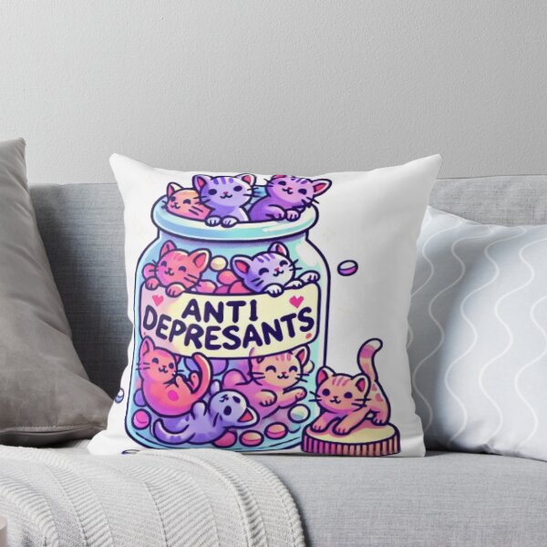 Item preview, Jar of Kittens Vinyl Sticker, Cat Sticker designed and sold by King Of Designs.
