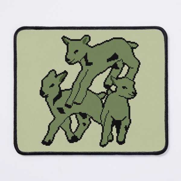 Item preview, Cute goat green designed and sold by RedLine154.