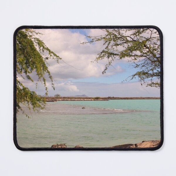 Item preview, Tropical Turquoise Ocean Lagoon with Overhanging Trees designed and sold by CayoSnapper.