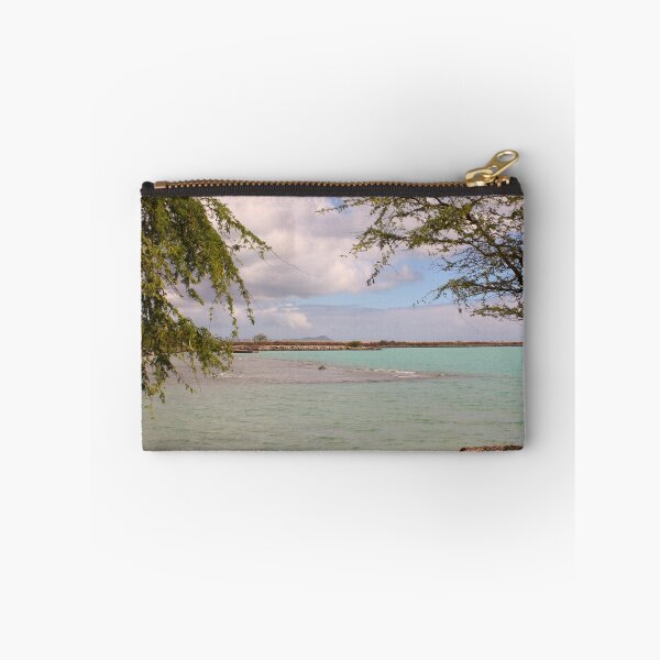 Item preview, Tropical Turquoise Ocean Lagoon with Overhanging Trees designed and sold by CayoSnapper.