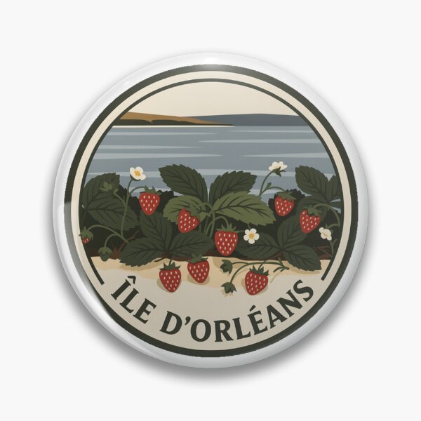 Item preview, Strawberry shore Île d'Orléans  designed and sold by Sparking Synapses.