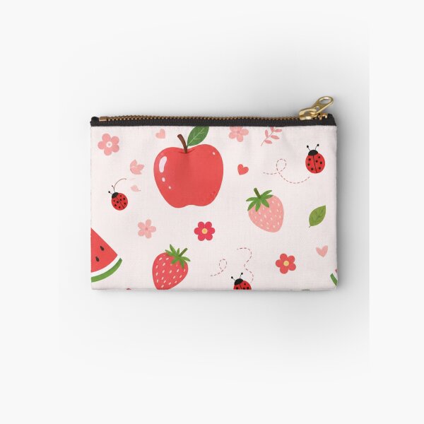 Item preview, Cute Fruity Summer Pattern – Strawberry Apple Watermelon designed and sold by itxelaraStudio.