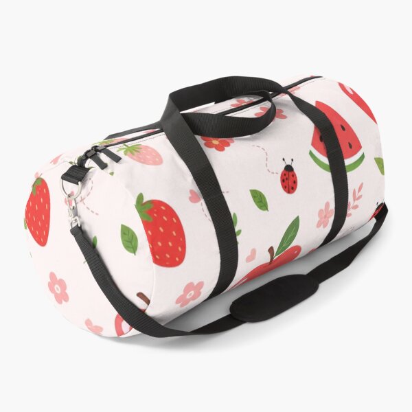 Item preview, Cute Fruity Summer Pattern – Strawberry Apple Watermelon designed and sold by itxelaraStudio.