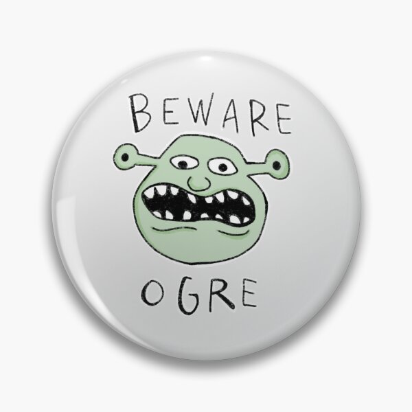 Item preview, Doodle Beware Ogre designed and sold by Ninaa-Art.