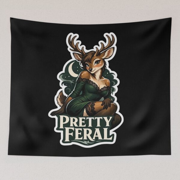 Item preview, Pretty Feral | Anthro Deer Fashion designed and sold by Furrenzy.