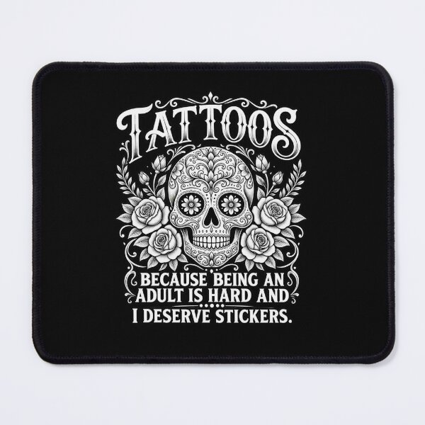 Item preview, Tattoos because being an adult is hard and I deserve stickers designed and sold by Comfy Creations.