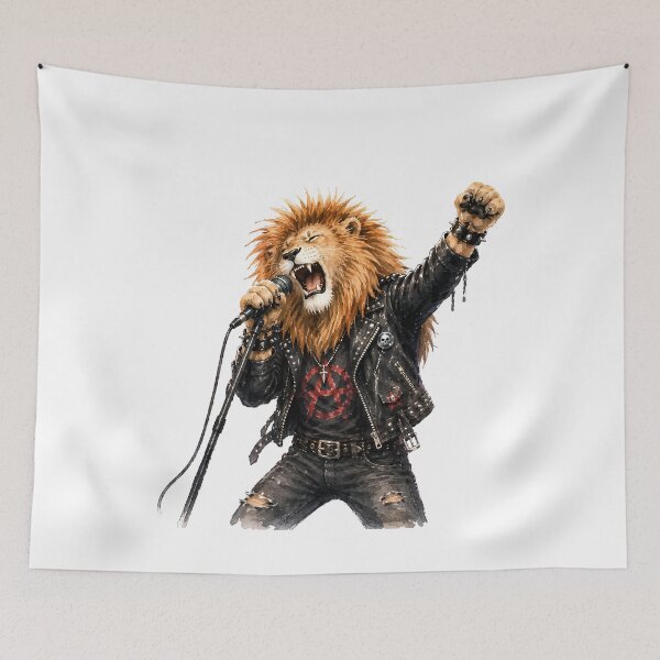 Item preview, Lion rock singer designed and sold by YannisZART.