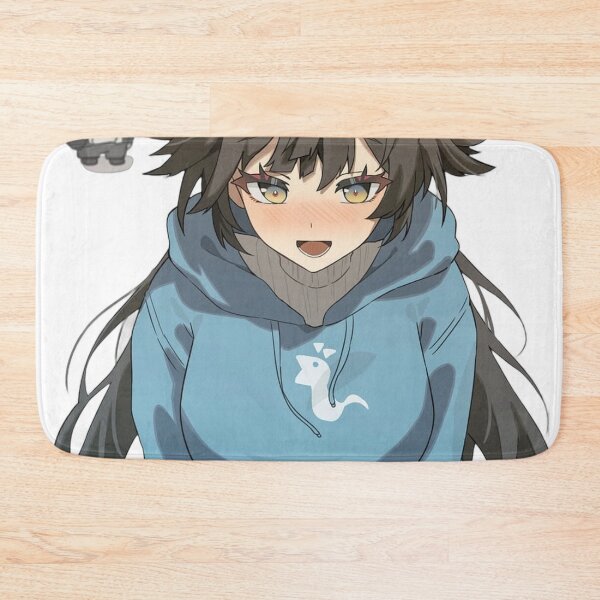 Item preview, Chen Qianyu Blue Hoodie Arknights designed and sold by KomiArts.