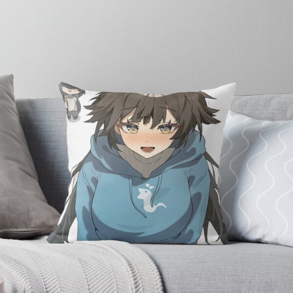 Item preview, Chen Qianyu Blue Hoodie Arknights designed and sold by KomiArts.