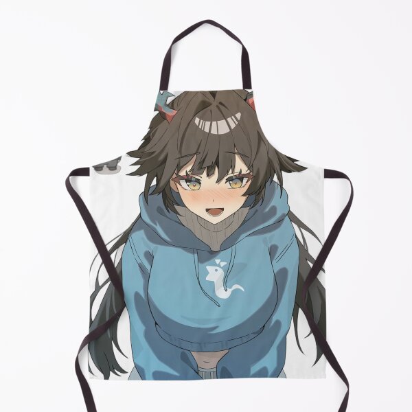 Item preview, Chen Qianyu Blue Hoodie Arknights designed and sold by KomiArts.