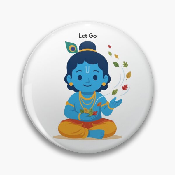 Item preview, let go | Developer Sticker | Mindful Tech Humor designed and sold by BhaktiByte.