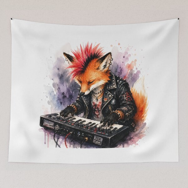 Item preview, Punk Fox designed and sold by YannisZART.