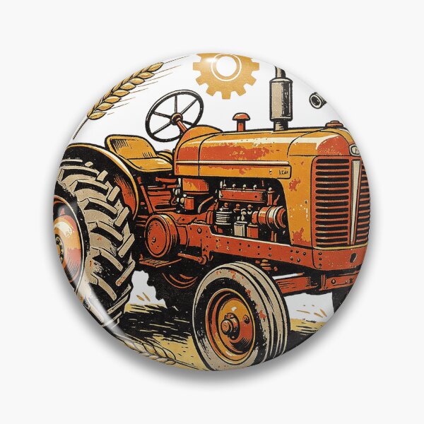 Item preview, Old Iron Never Dies Vintage Tractor Farm Machinery designed and sold by Mahilis.