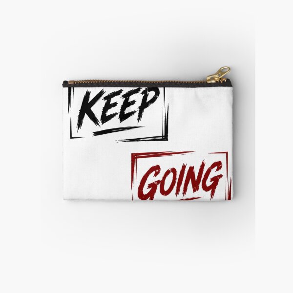 Item preview, Keep Going Motivational Typography Design designed and sold by RYVORA store.