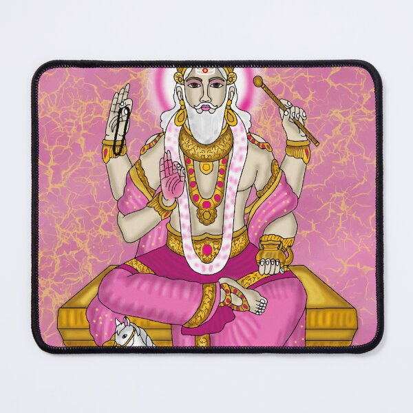 Item preview, Lord Shukra Artwork | Shukra Dev Hindu Astrology Digital Art & Spiritual Illustration designed and sold by Harshit_Digital_Arts.