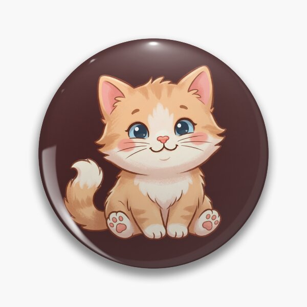 Item preview, Cute Ginger Kitten Art – Adorable Orange Tabby Cat designed and sold by digitalbob60.