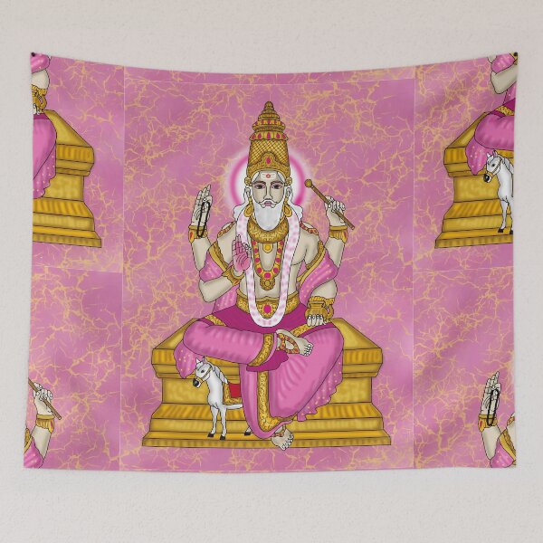 Item preview, Lord Shukra Artwork | Shukra Dev Hindu Astrology Digital Art & Spiritual Illustration designed and sold by Harshit_Digital_Arts.