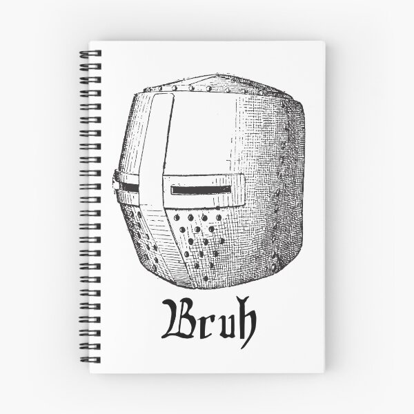 Item preview, Bruh Medieval Knight Helmet designed and sold by nileniley.
