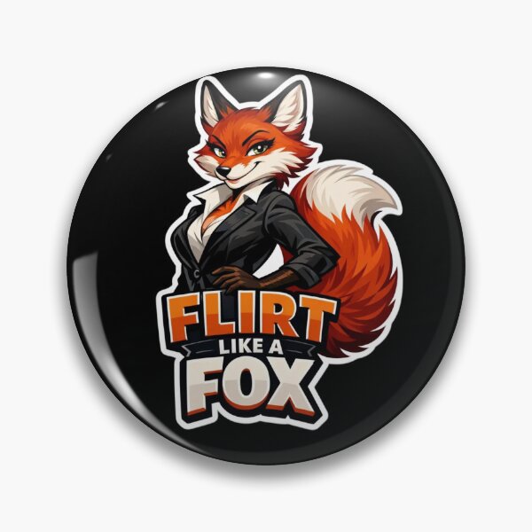 Item preview, Flirt Like A Fox | Anthro Fox Fashion Gift Funny designed and sold by Furrenzy.