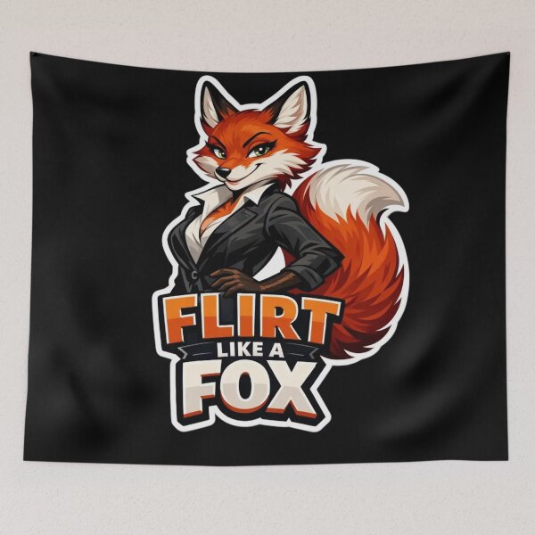 Item preview, Flirt Like A Fox | Anthro Fox Fashion Gift Funny designed and sold by Furrenzy.