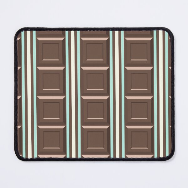 Item preview, Chocolate & Mint Stripe Pattern designed and sold by Dulcheri.