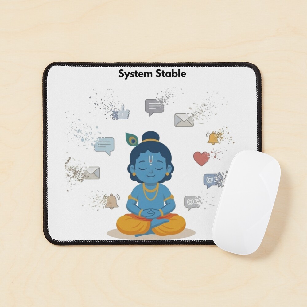 Item preview, Mouse Pad designed and sold by BhaktiByte.